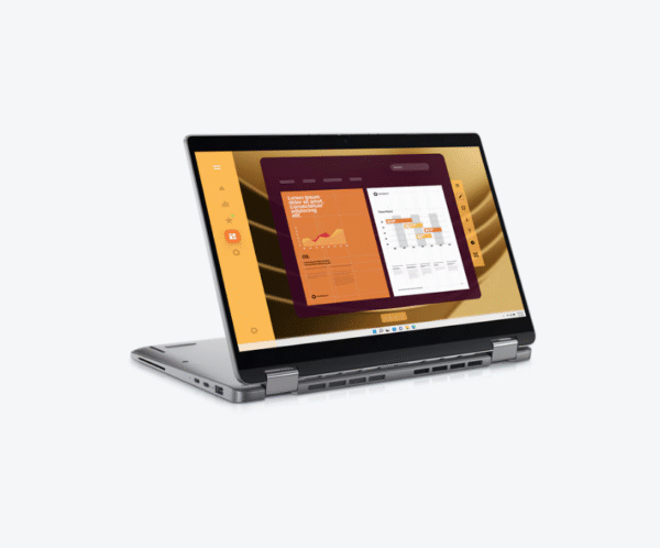 Dell Latitude 5350 2-in-1 – Intel Core Ultra 7, 16GB RAM, 256GB SSD, 13.3” Touchscreen (360° Convertible)