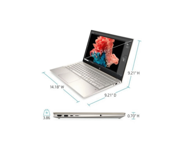 HP Pavilion 15-EG0070 – 11th Gen Intel® Core™ i7-1165G7 | 8GB RAM | 512GB SSD | 15.6″ FHD Touch | Windows 10