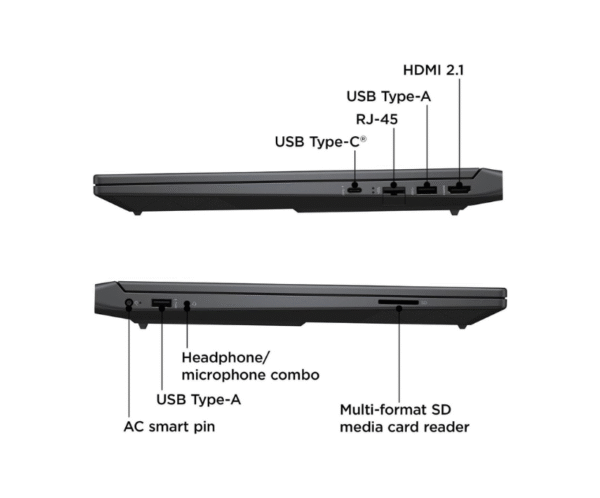 HP Victus 15-fb3093 – AMD Ryzen™ 7 7445HS | 16GB DDR5 | 512GB SSD | 15.6″ 144Hz IPS | RTX 4050 6GB