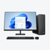 HP Slim S01-PF2043W Desktop & 27″ Monitor Bundle — 12th Gen Intel Core i3, 512GB SSD, 8GB RAM, FHD Monitor