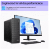 HP Slim S01-PF2043W Desktop & 27″ Monitor Bundle — 12th Gen Intel Core i3, 512GB SSD, 8GB RAM, FHD Monitor