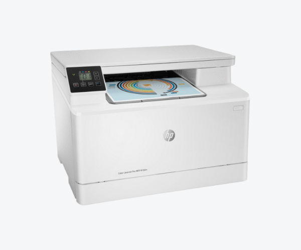 56 HP Color LaserJet Pro MFP M182n Printer – Print, Copy & Scan